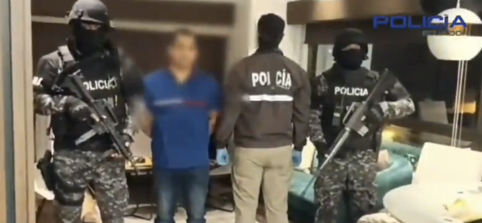 Policía Ecuador capturó a 7 presuntos integrantes de una organización